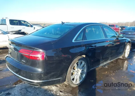 2015 Audi A8 L 3.0T z USA, uszkodzony, nr VIN WAU3GAFD3FN034354
